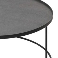 Table basse pour plateau rond taille XL Ethnicraft La Galerie Alréenne